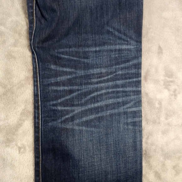 7 For All Mankind Mens Dark Wash Denim Jeans Size 34X30 - Picture 9 of 15